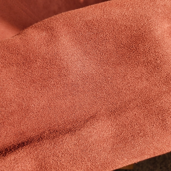 Philosophy Women's S Faux Leather Suede Texture Coat - Picture 7 of 7